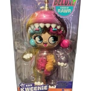 XOX Kweenie Deluxe Toy with Pink, Blue, and Orange Accents